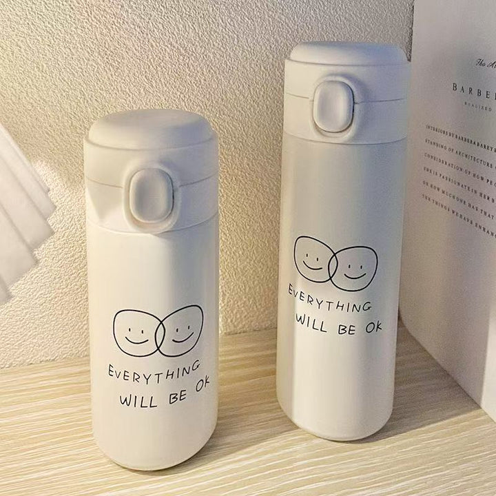 Ladies' insulated bottle with secure pressure cap and cute animal design Kalsten
