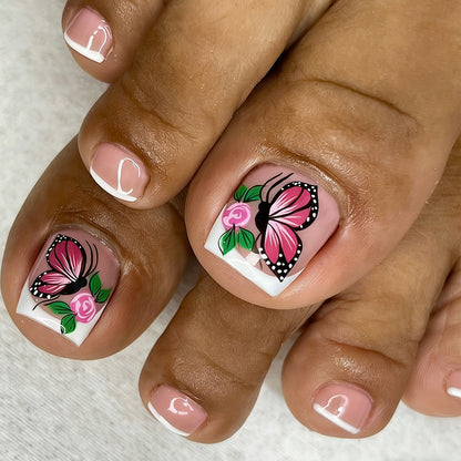 Artificial nails for elegant foot care Acalora