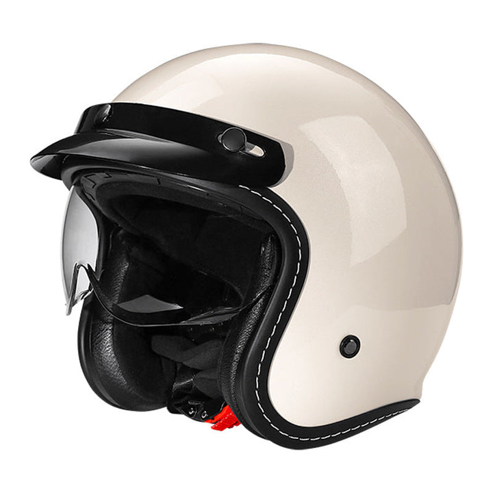 Retro Open-Face Motorcycle Helmet Kalsten