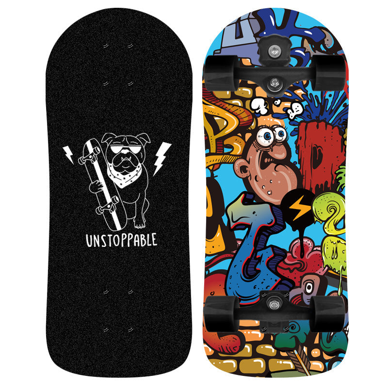 Unicorn-Themed Graphic Skateboard Kalsten