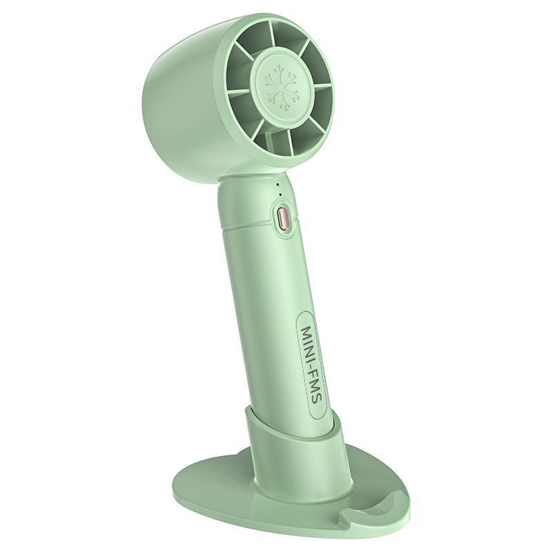 Ladies Portable Mini Hand Fan with Stand Kalsten