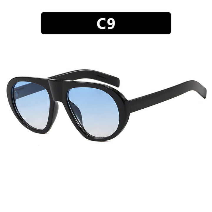 Women striking sunglasses with futuristic frame and sturdy design Kalsten