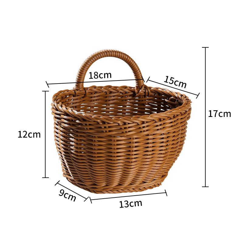 Handcrafted Eco-Friendly Woven Storage Basket Kalsten