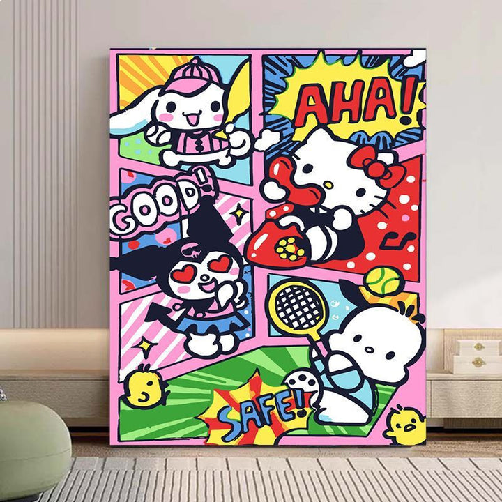 Cute Character Bath Time Wall Art Kalsten