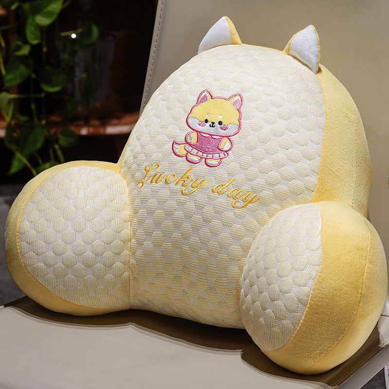 Comfortable cuddle cushion with unique animal motif Kalsten