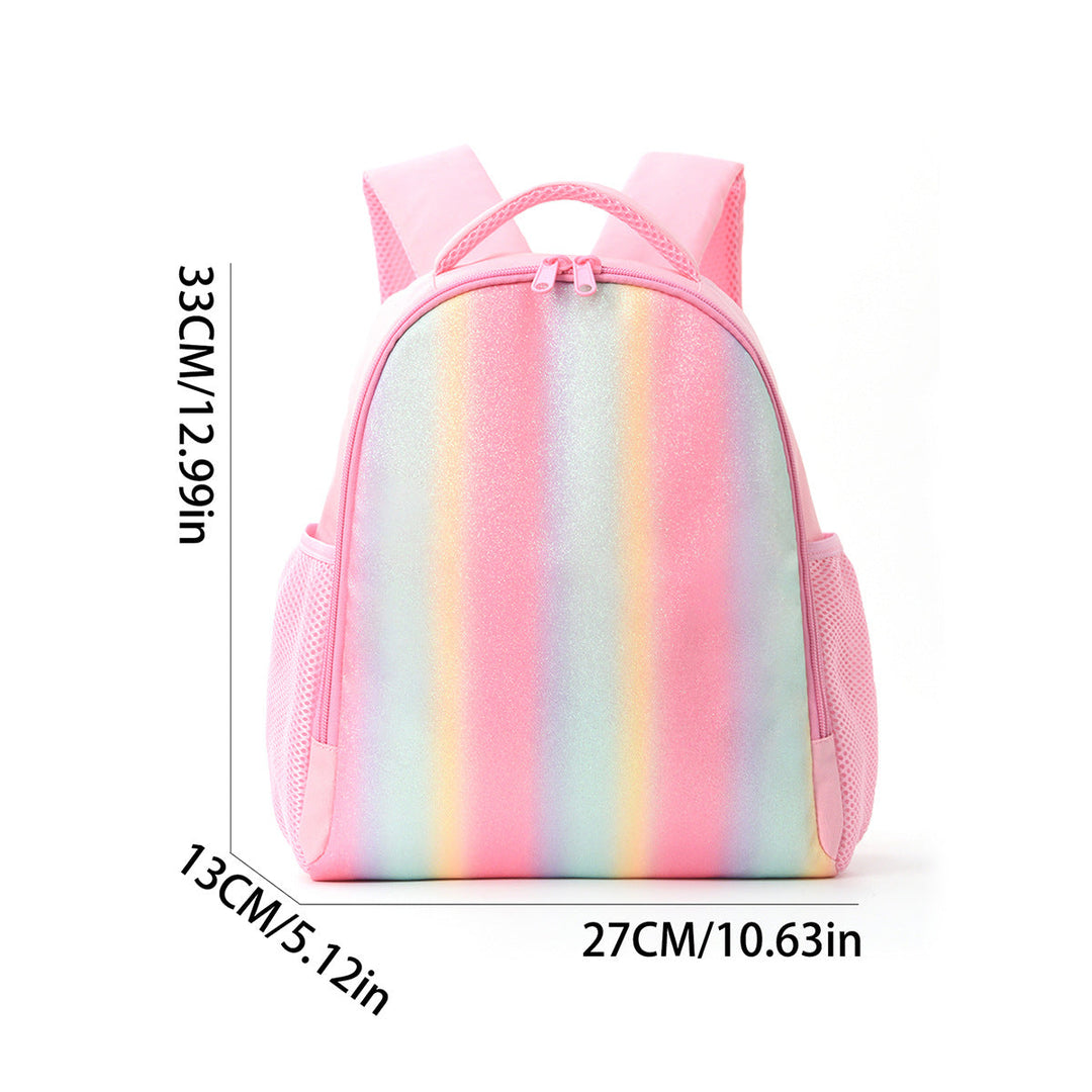 Glittering backpack with rainbow design Kalsten