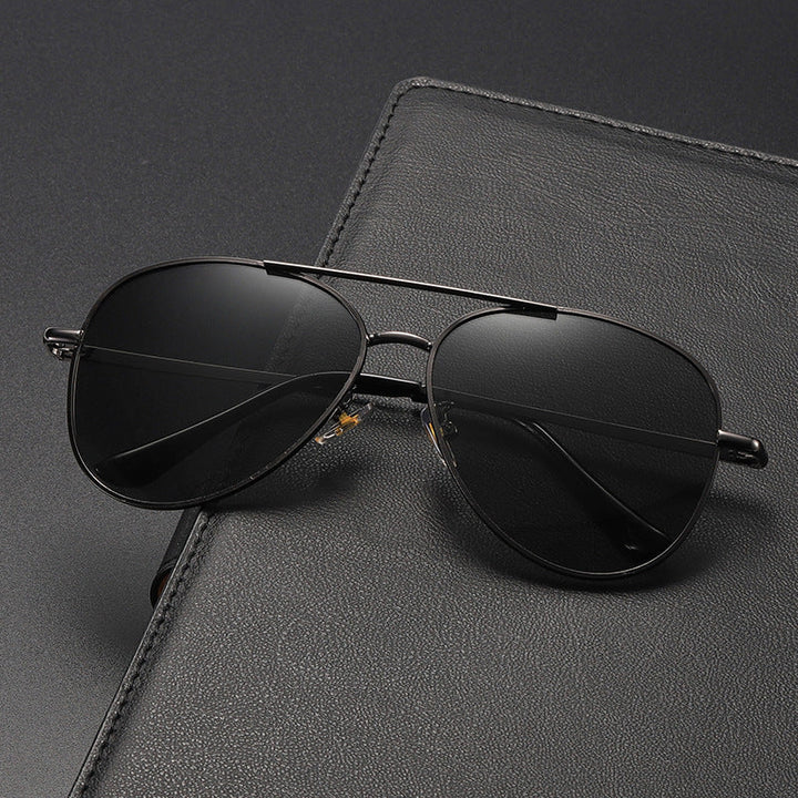 Men's Pilot Sunglasses with Polarized Lenses Kalsten