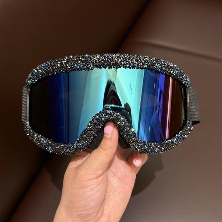Women's ski goggles with sparkling crystal detailing Kalsten