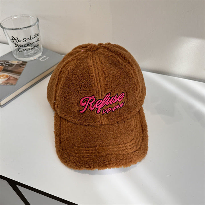 Women's Fuzzy Textured Baseball Cap Kalsten