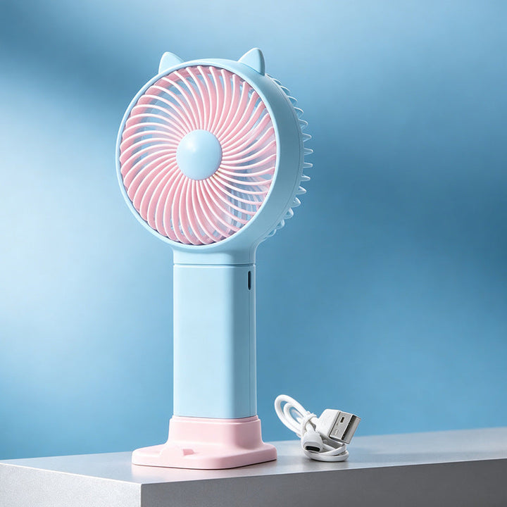 Ladies Portable Hand Fan with Ergonomic Design Kalsten