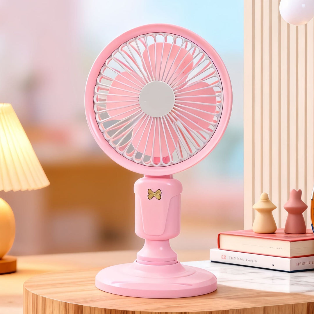 Ladies Portable Table Fan with Adjustable Speed Control Kalsten