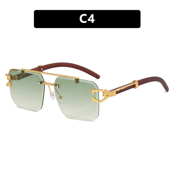 Women's fashionable glasses with innovative frame and luxurious wood detail Kalsten