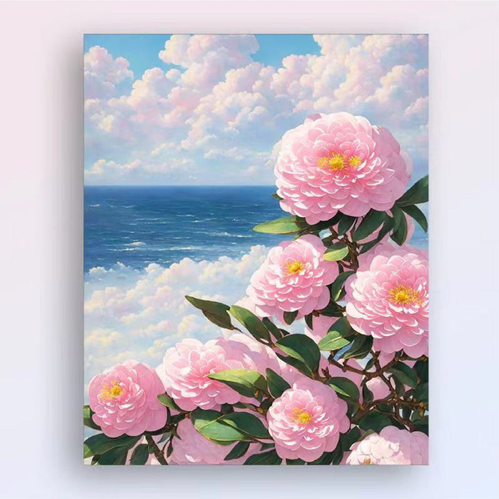 Floral Landscape Canvas Wall Art Kalsten