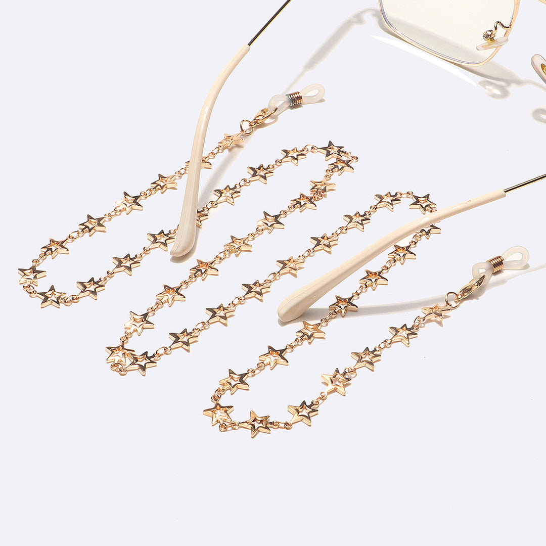 Star-Decorated Eyewear Chain Kalsten