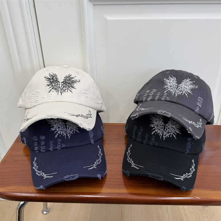 Women's Distressed Graphic Baseball Cap Kalsten