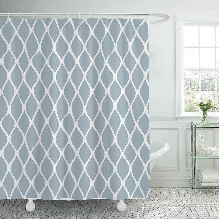 Modern Geometric Shower Curtain Kalsten