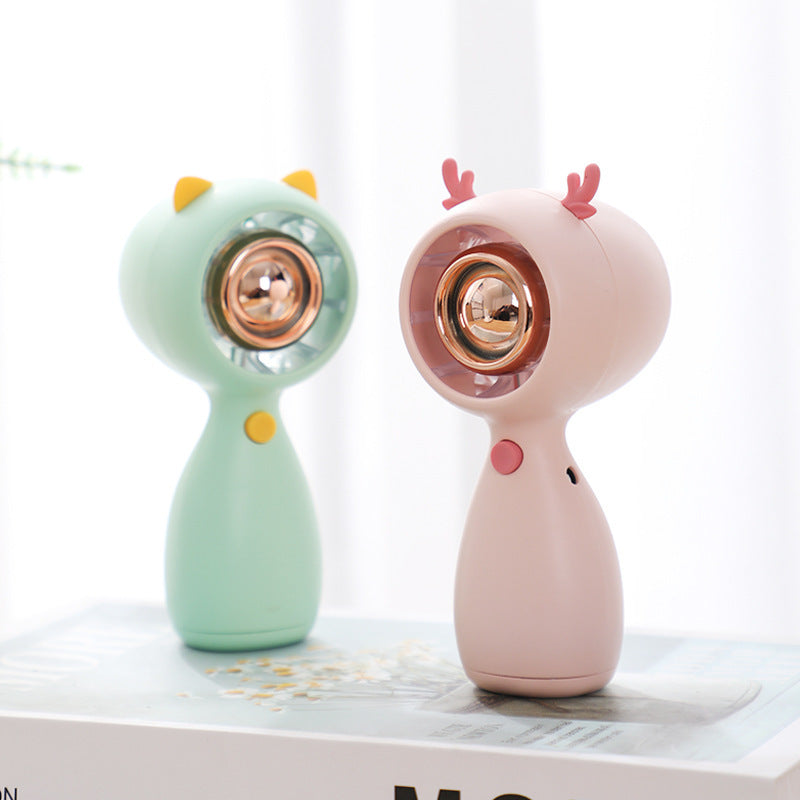 Mini Portable Animal-Themed Handheld Fan Kalsten
