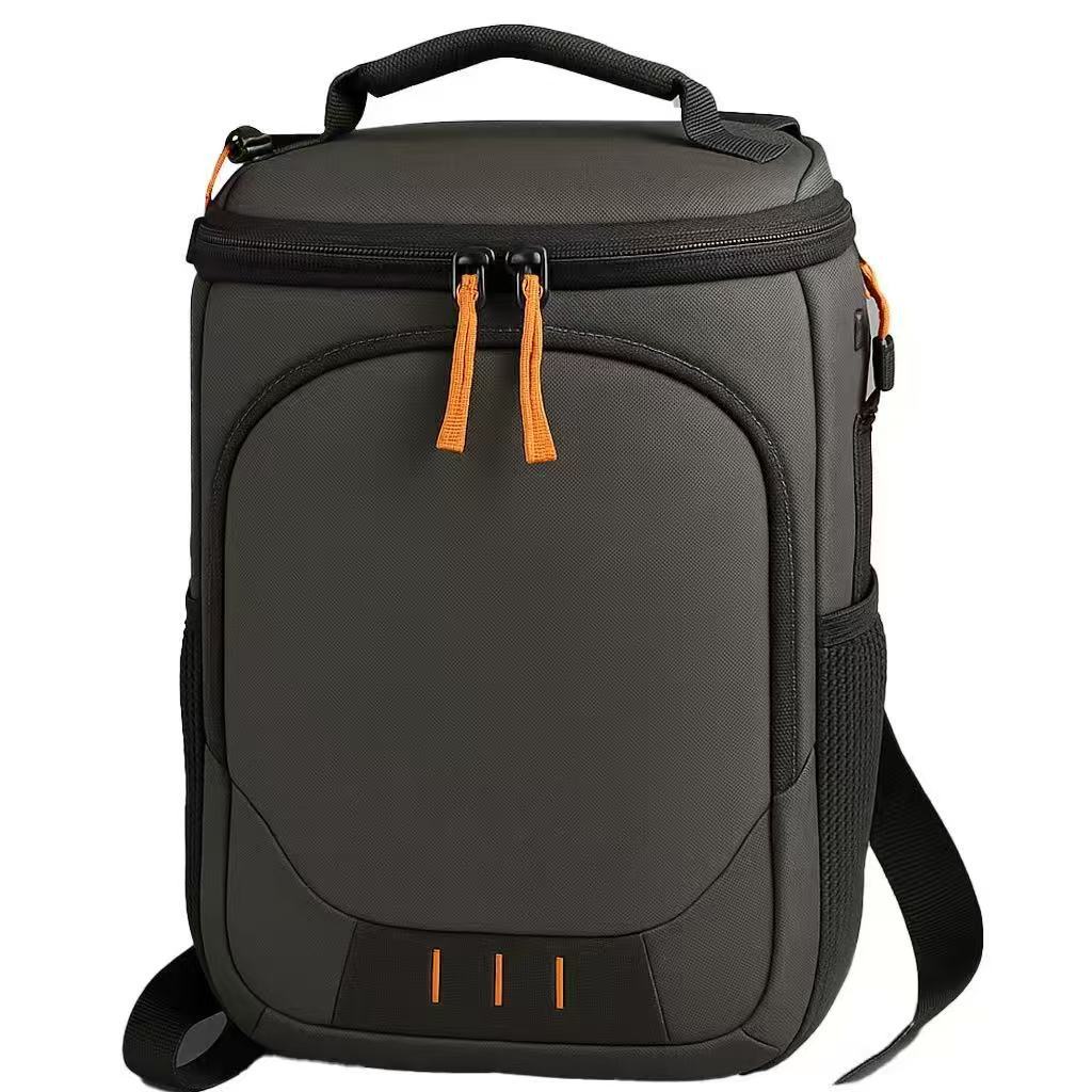 Unisex nan insulated lunch backpack with cooler compartment, front pocket and adjustable shoulder straps Kalsten