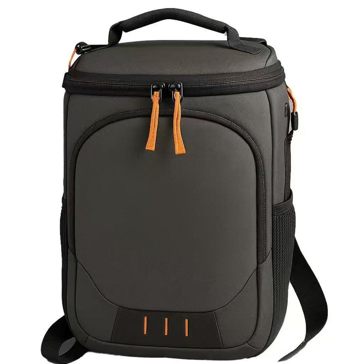 Unisex nan insulated lunch backpack with cooler compartment, front pocket and adjustable shoulder straps Kalsten