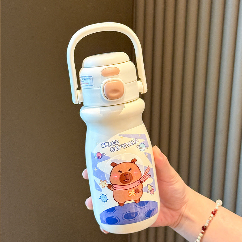 Ladies Insulated Drinking Bottle with Colorfully Designed Animal Motif Kalsten