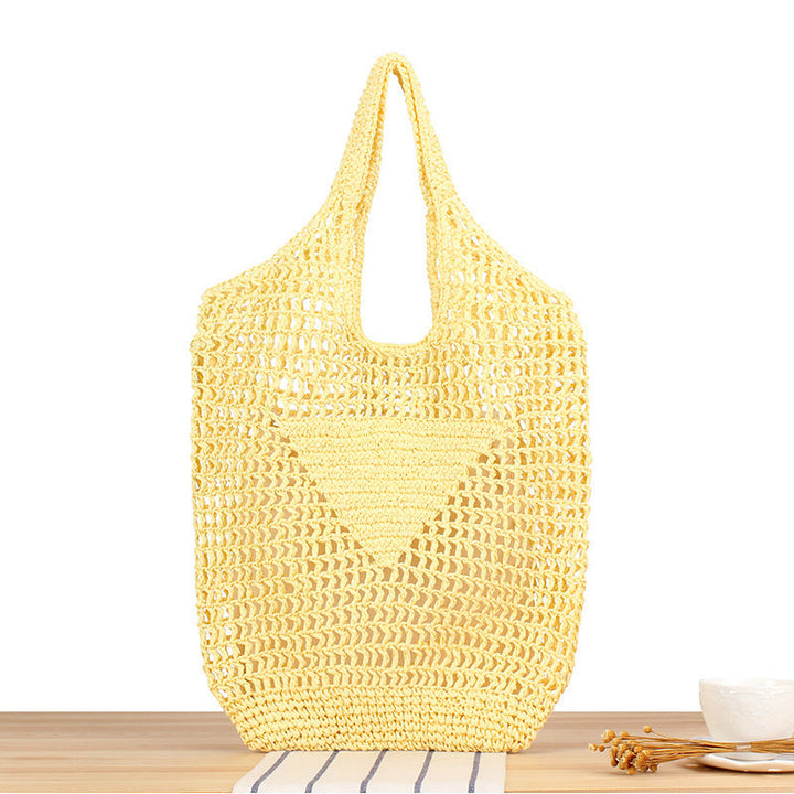 Spacious mesh tote with practical handles Kalsten