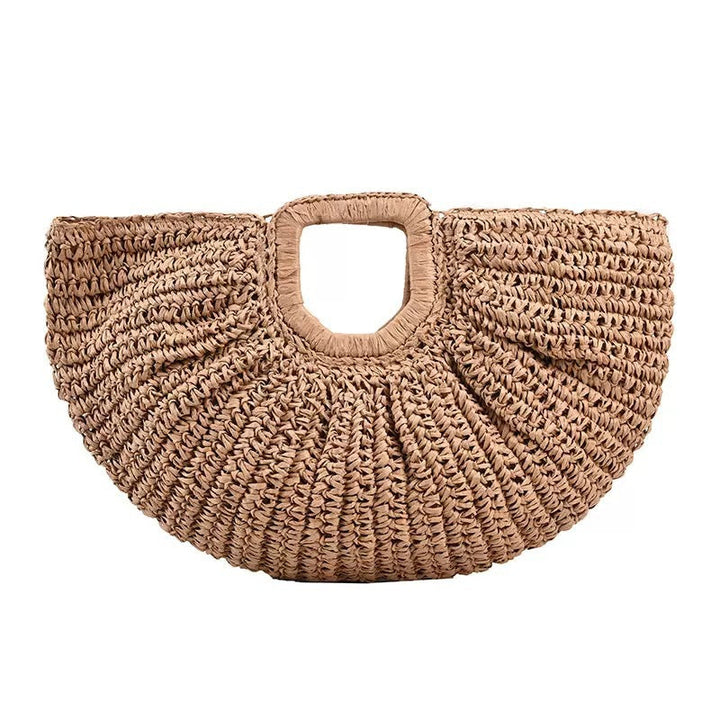Designer Bast handbag with unique cut Kalsten