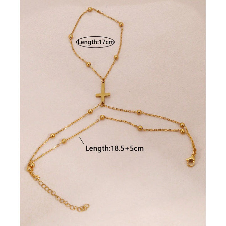 Elegant Cross Bracelet by Kalsten