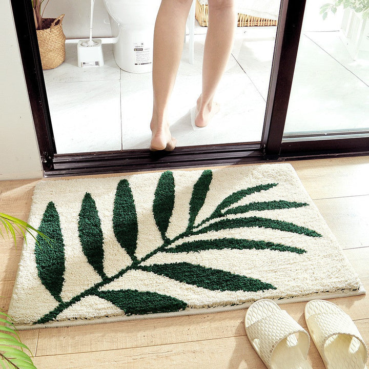 Textured Stone Pattern Bathroom Mat Kalsten