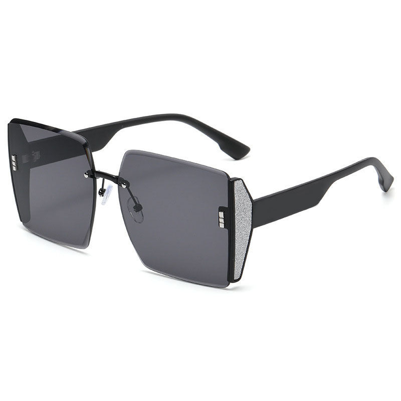 Women's oversized square sunglasses with UV protection Kalsten