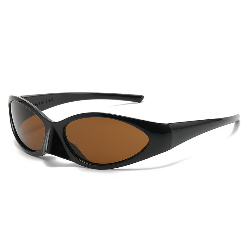 Women's Sporty Sunglasses with Aerodynamic Design Kalsten
