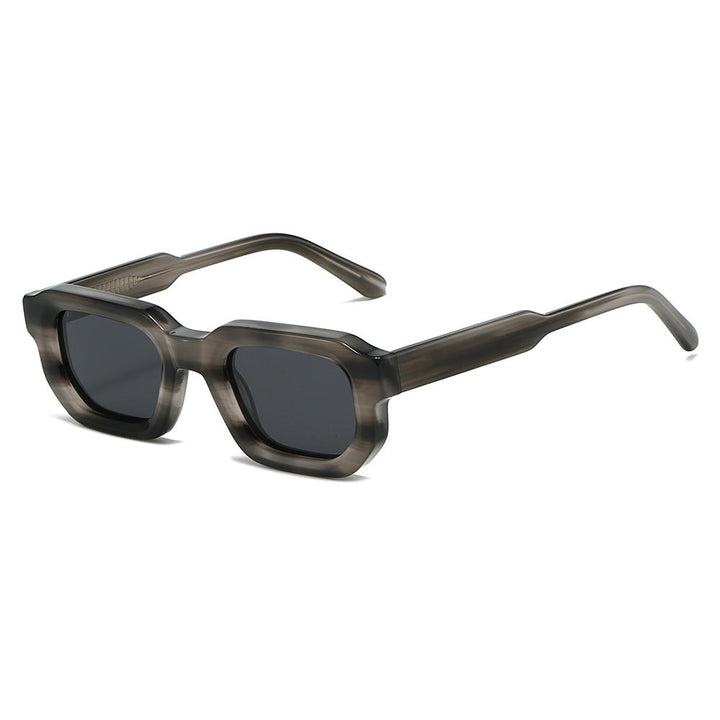 Women's modern sunglasses with square frame and UV protection Kalsten