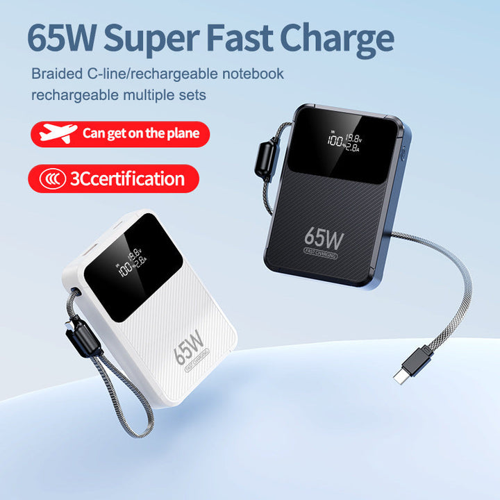 Portable power bank with intelligent fast charging function and digital display Kalsten