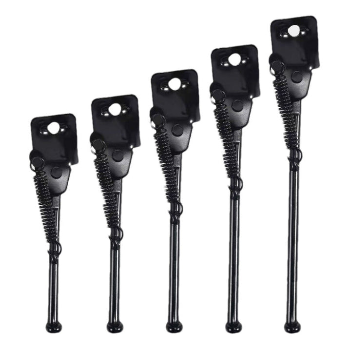adjustable sixteen inch spring-loaded single-leg bicycle kickstand with sturdy mounting bracket Kalsten