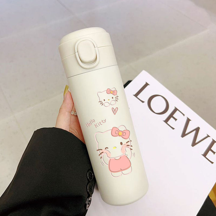 Women's Insulated Drinking Bottle with Charming Hello Kitty Design Kalsten