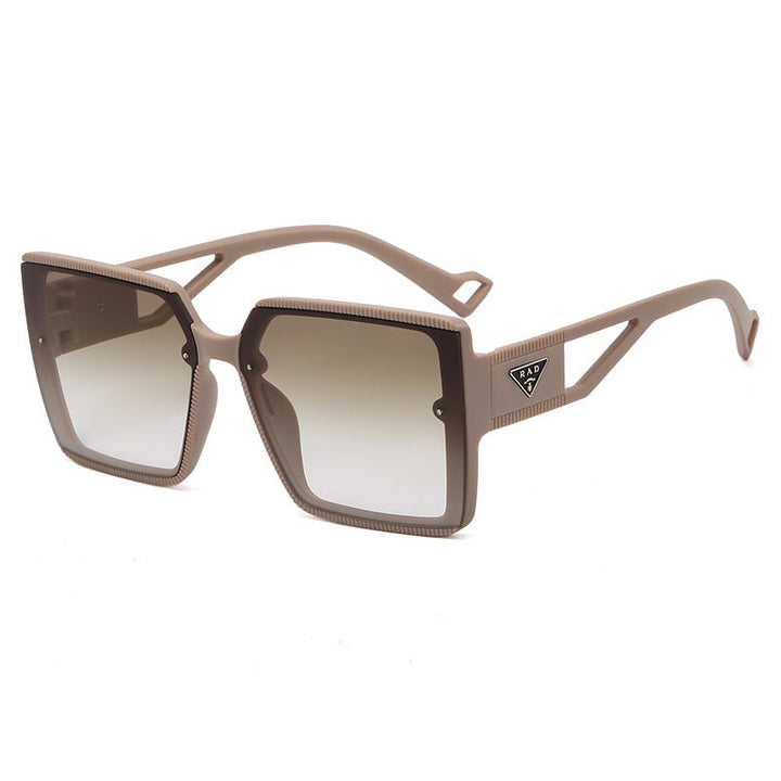 Women's fashionable square sunglasses with unique frame structure Kalsten