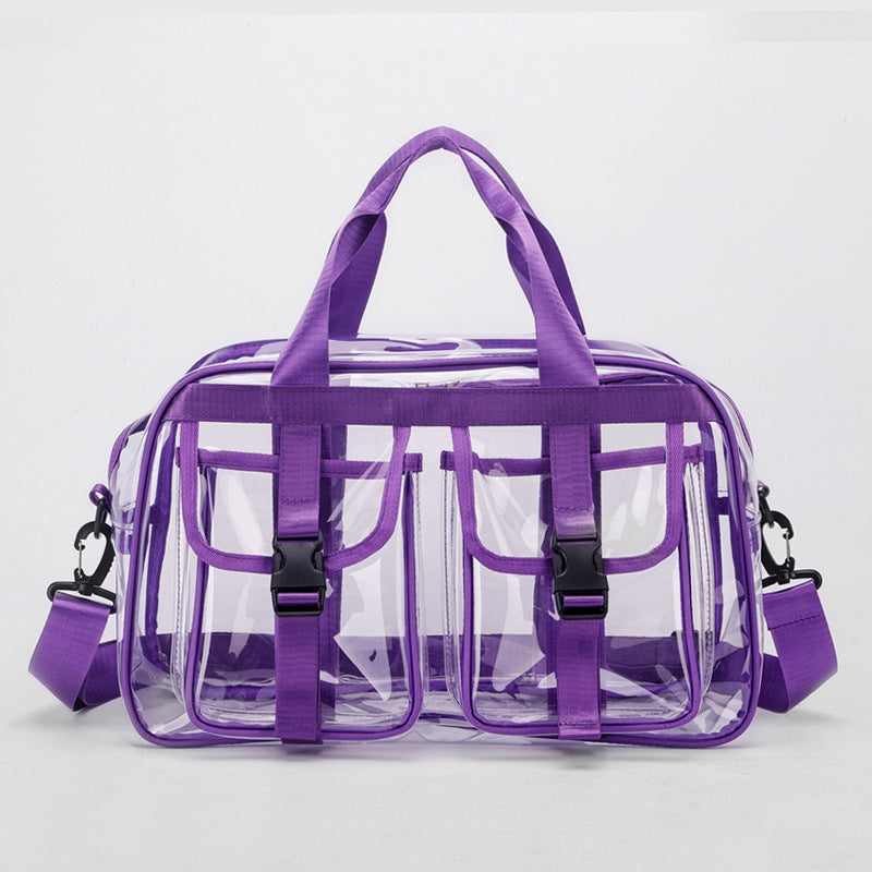Transparent tote bag with multiple compartments Kalsten