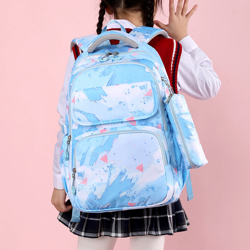 More modern backpack with separate lunch box Kalsten