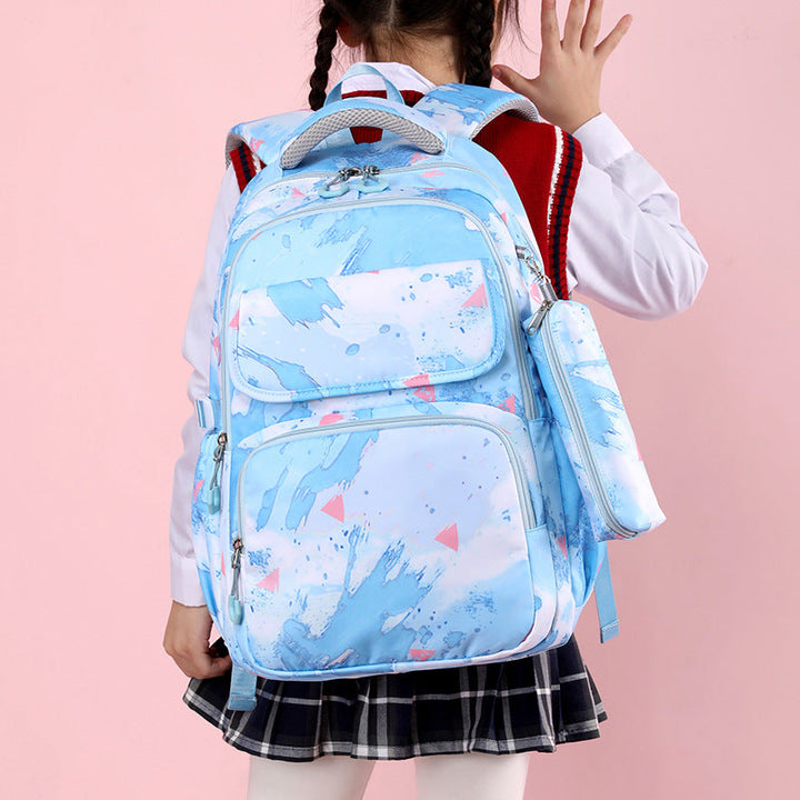 More modern backpack with separate lunch box Kalsten