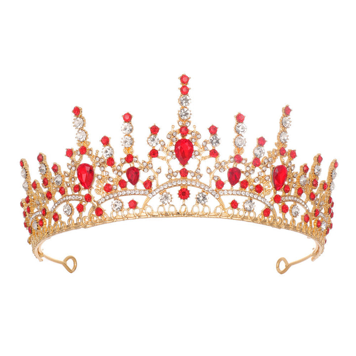 Women Elegant Tiara with Sparkling Crystals Kalsten