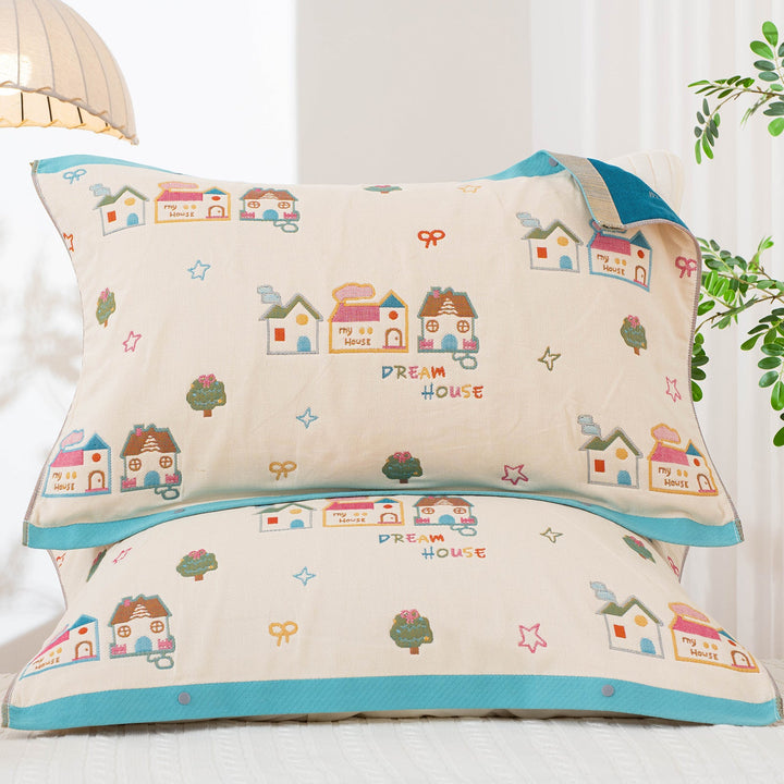 Women Decorative Pillow with Cheerful Design Kalsten