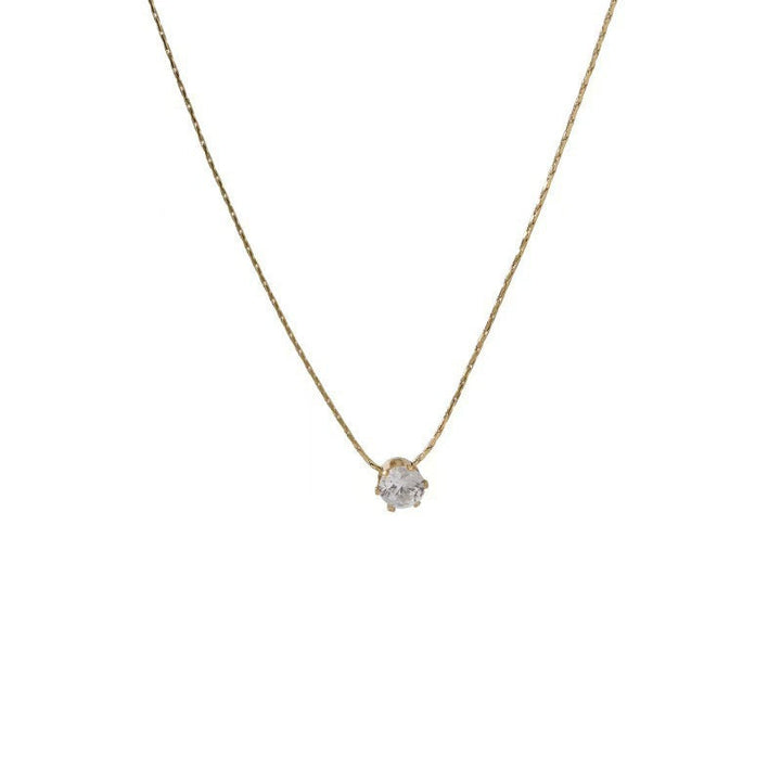 Elegant Crystal Pendant Necklace Kalsten