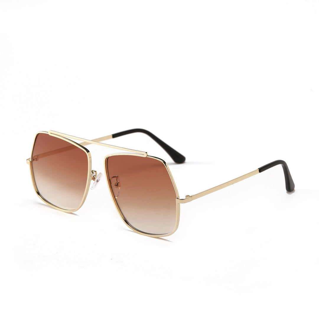 Women's polygonal sunglasses with elegant, state-of-the-art frame Kalsten