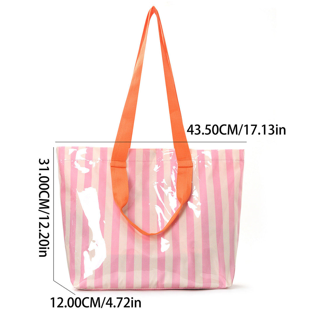 Beach shoulder bag with water-repellent material Kalsten