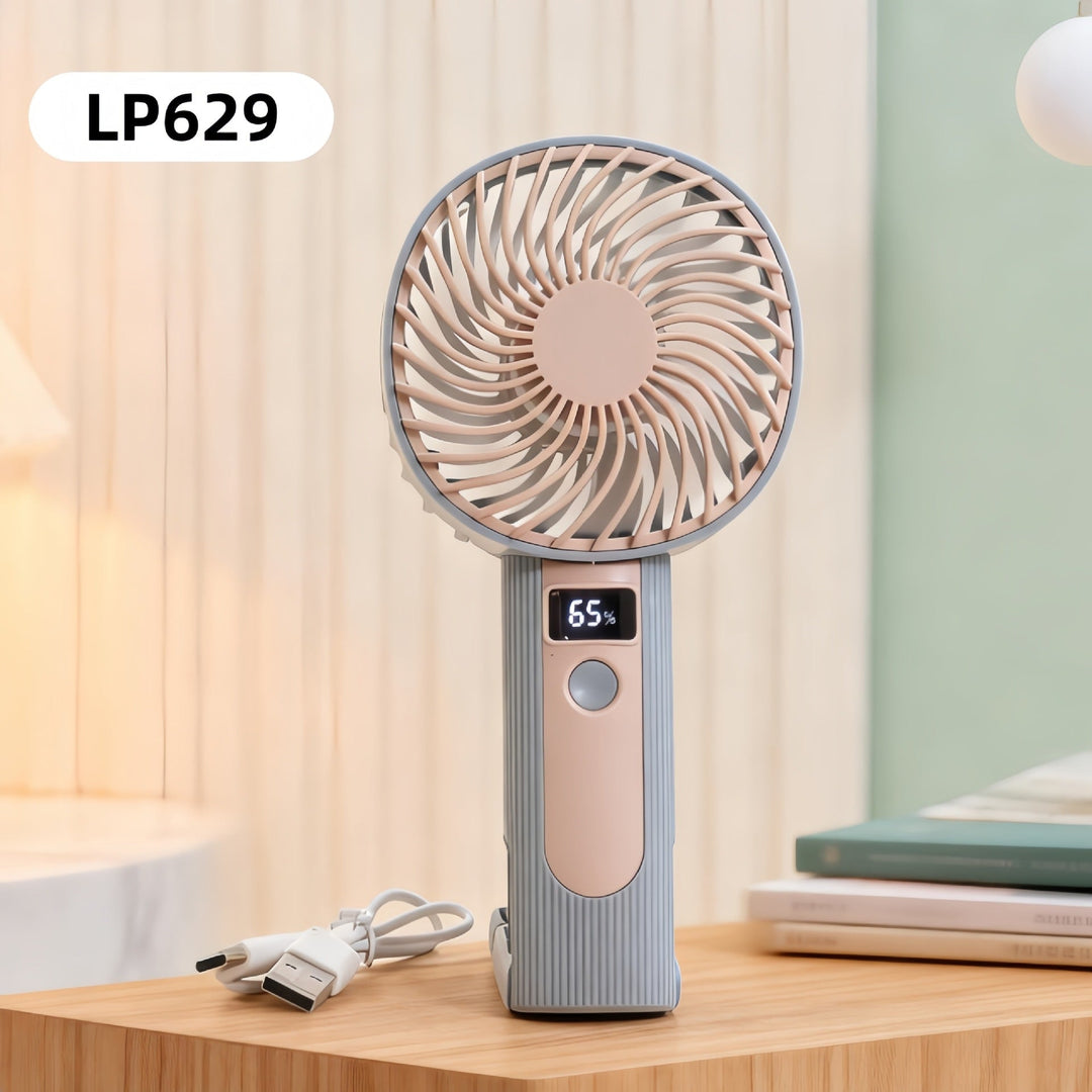 Women's Portable High-Performance Fan with LED Display Kalsten