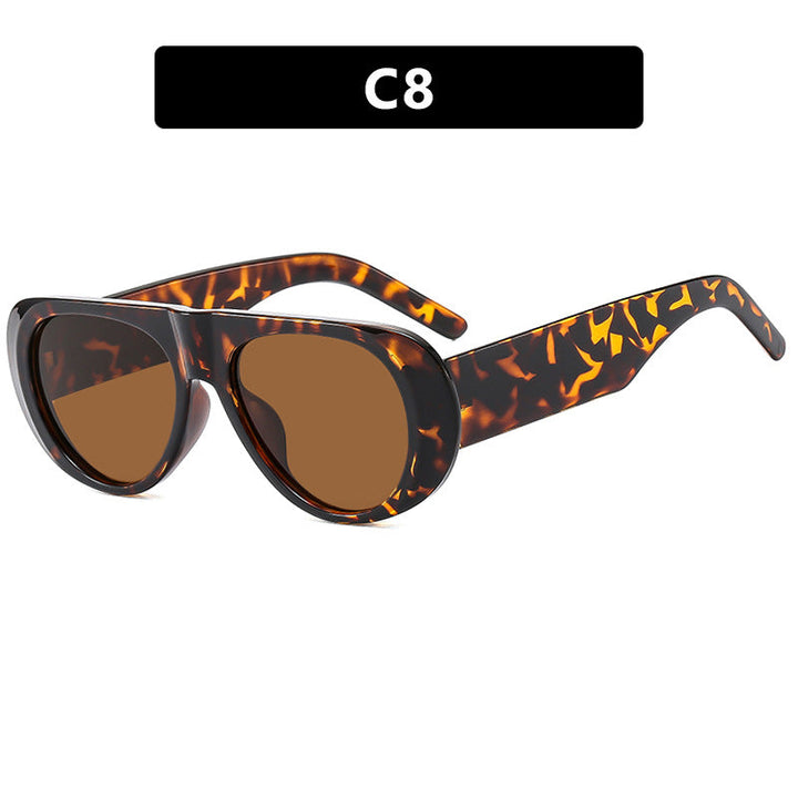Women's fashionable sunglasses with futuristic design and polarized lenses Kalsten