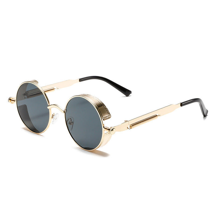 Retro Round Frame Sunglasses Kalsten