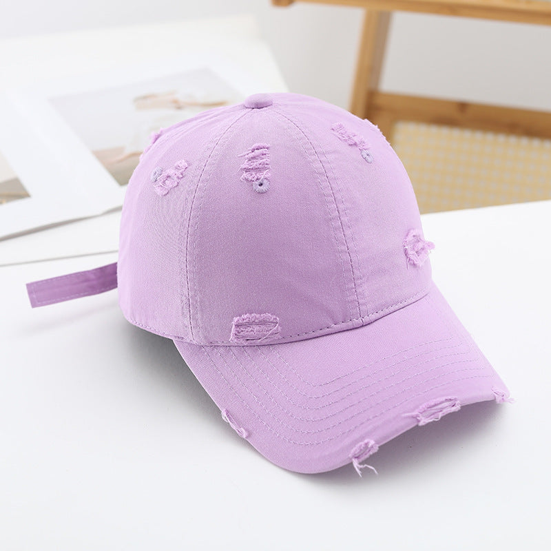 Women Casual Destroyed-Basecap Kalsten