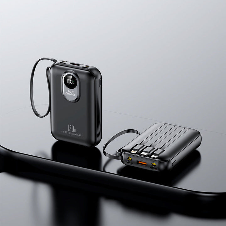 Portable power bank with fast charging function and digital charge level indicator Kalsten