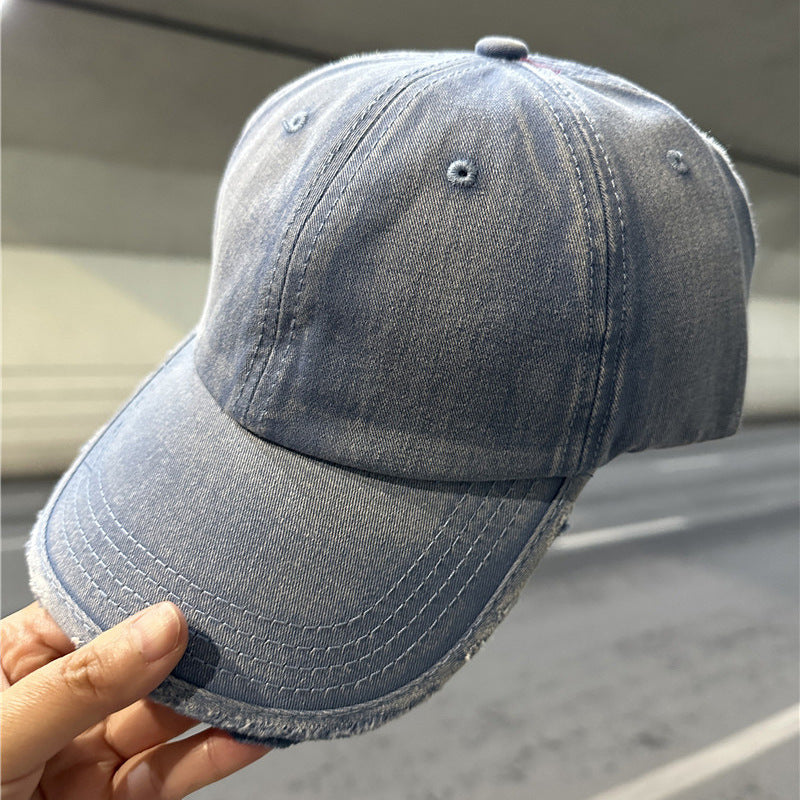 Women's Distressed Denim Baseball Cap Kalsten 1784084028