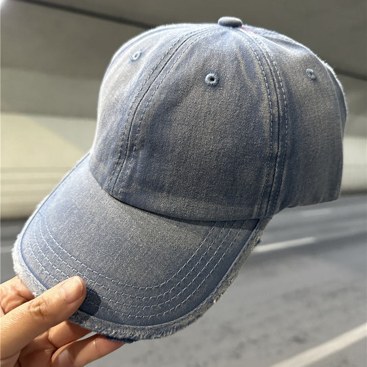 Women's Distressed Denim Baseball Cap Kalsten 1784084028